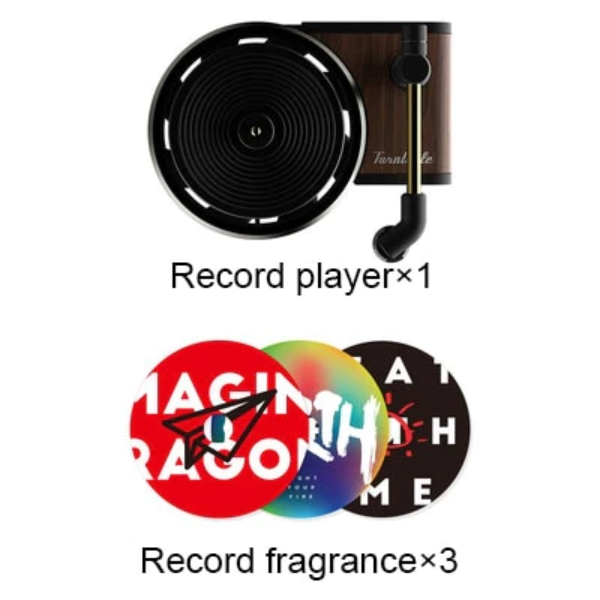 Car diffuser: Record Player Car Air Freshener